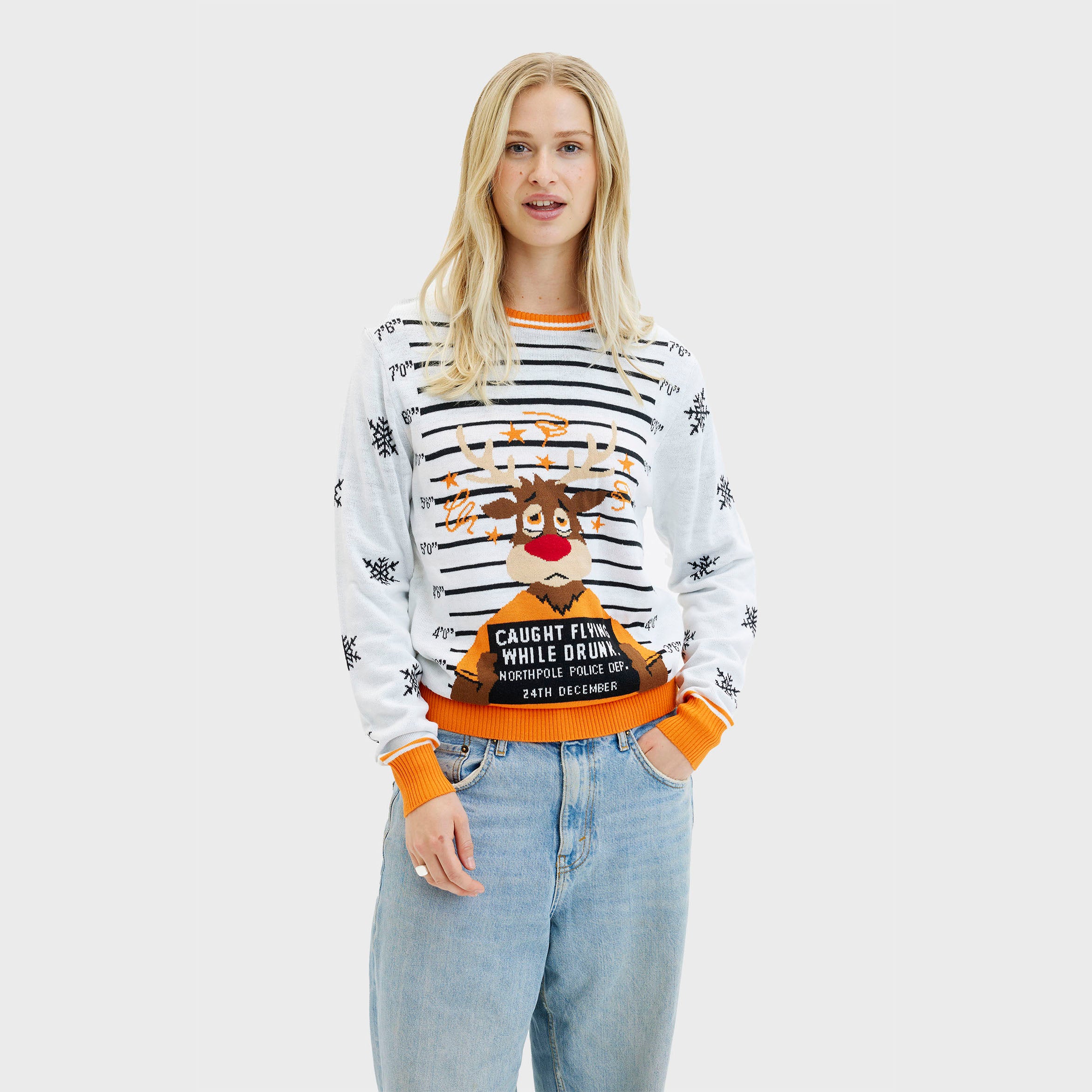 Criminal Rudolph weihnachtspullover - Damen